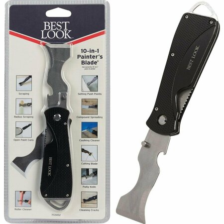 BEST LOOK 10-In-1 Multi-Purpose Painter's Tool 772452